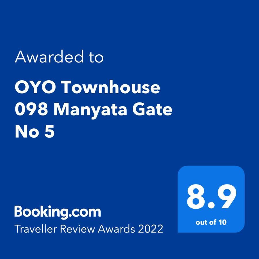 Oyo Townhouse 098 Manyata Gate No 5 Hotel Bangalore Buitenkant foto